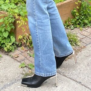 Heels Ankle boots / metal